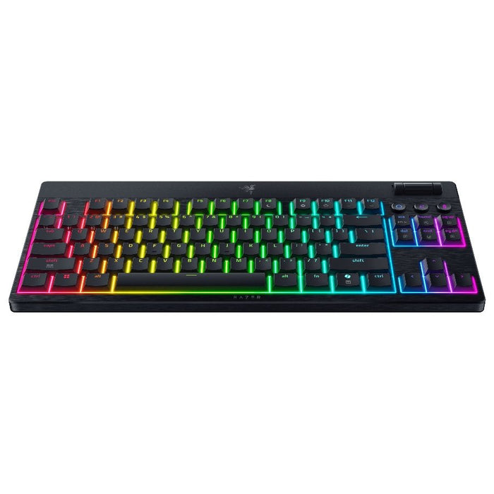 Razer BlackWidow V4 Low-profile Tenkeyless HyperSpeed (Green Switch) - US Layout - Gaming Keyboard – alternate product view 3