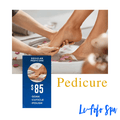 Regular Pedicure "PICKUP FROM LE FOFO SPA at FUGALEI"