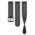 Suunto 22mm Athletic 1 Silicone Strap All Black S+M - SUUNTO US