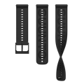 Suunto 22mm Athletic 6 Silicone Strap All Black S+M - SUUNTO US