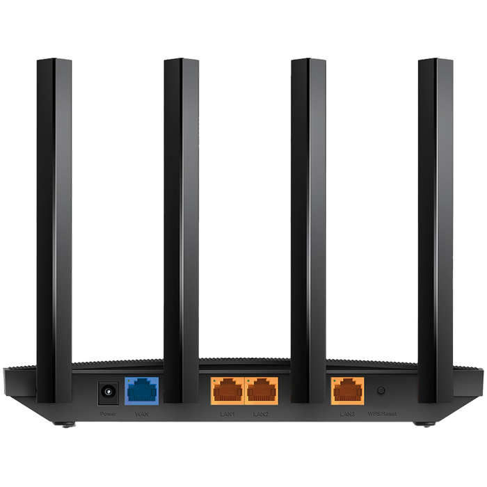 TP-Link Archer AX12 AX1500 Dual-Band Wi-Fi 6 Router, 300 Mbps at 2.4 GHz + 1201Mbps at 5 GHz, 4× Antennas, 1GHz – view 2