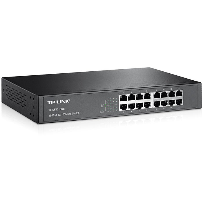 Switch TP-LINK TL-SF1016DS 16-port 10/100M Switch, 16 10 – product photo