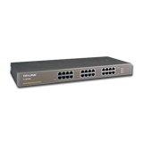Switch TP-Link TL-SG1024, 24 ports 24 x 10/100/1000Mbps RJ45 ports, Rackmount, MDI/MDI-X switch, Unmanaged – product photo