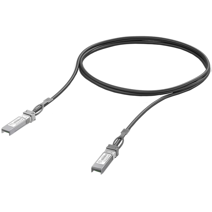 Ubiquiti cable UACC-DAC-SFP10-1M SFP+ direct attach cable available in multiple lengths. – product photo