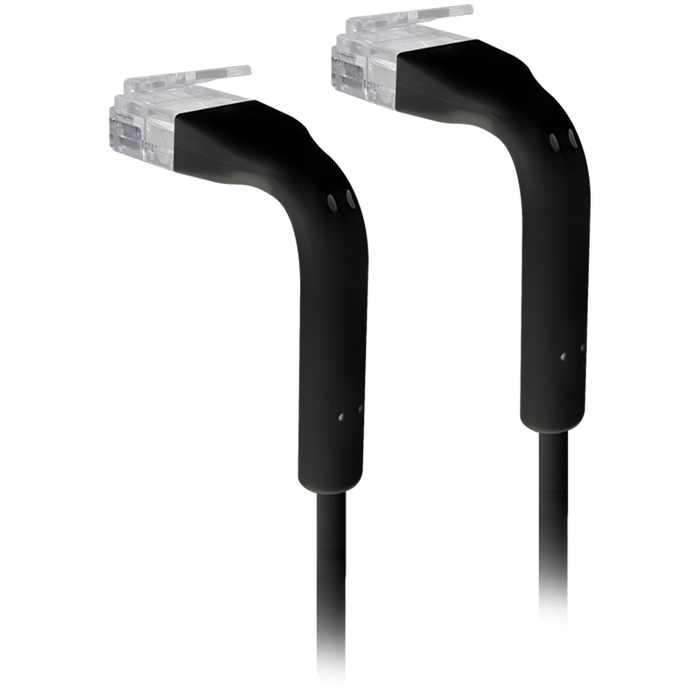 Ubiquiti UniFi Patch Cable U-Cable-Patch-5M-RJ45-BK Ultra-thin patch cable with bendable boots designed for – product photo