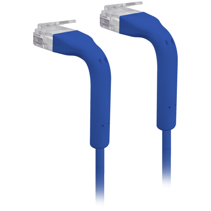 Ubiquiti UniFi Patch Cable U-Cable-Patch-5M-RJ45-BL Ultra-thin patch cable with bendable boots designed for – product photo