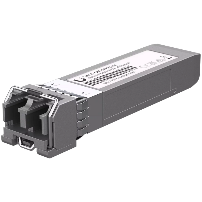 Ubiquiti UACC-OM-SFP28-SR Short-range, SFP28-compatible optical transceiver module, 25 Gbps throughput, – product photo