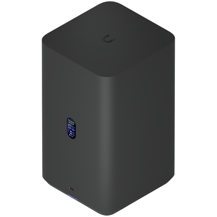 Ubiquiti UniFi UNAS-2-B-EU Network Attached Storage with (2) 3.5inch HDD bays, 2.5 GbE networking, USB-C – product photo